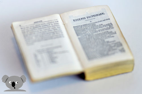 Miniature Dictionary